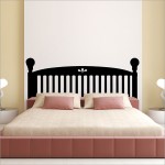 Classic Headboard Vinyl Wall Art Decal 